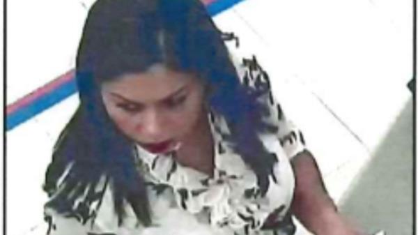Reshma Masserone appears in surveillance footage